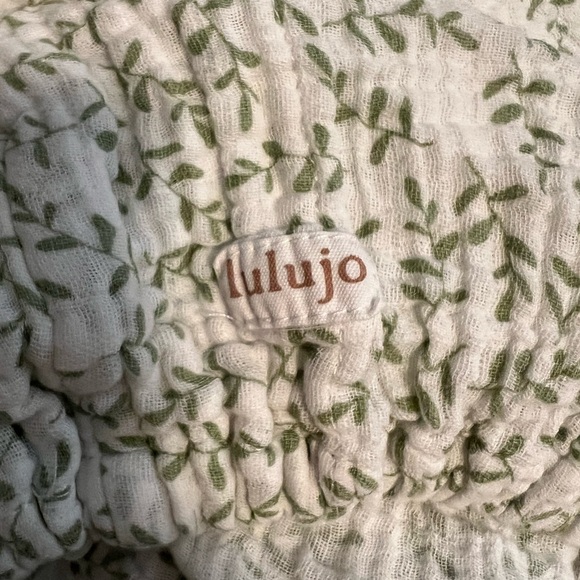 Lulujo crib sheet and changing pad cover - Picture 3 of 3